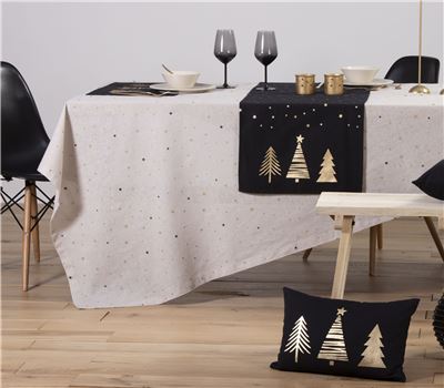 TABLECLOTH LINEN STAR 150X250 1