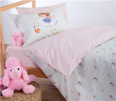 NEW! JUNIOR SINGLE SIZE BEDSHEETS SET SWEET DREAMS 170X260 1