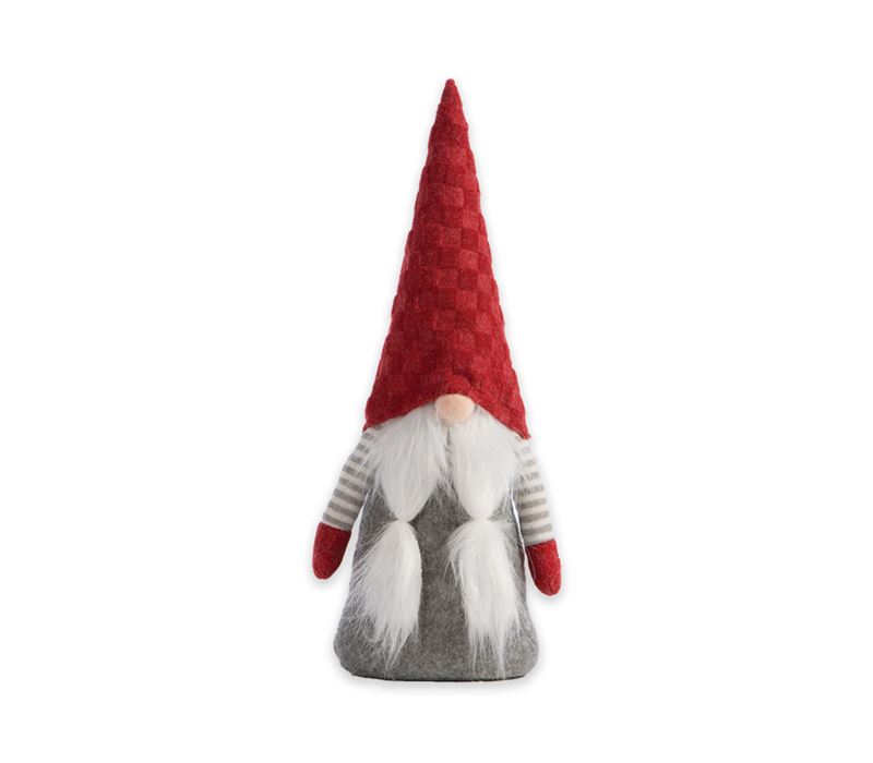 CHRISTMAS DOOR STOPPER GNOME RED HAT 40CM