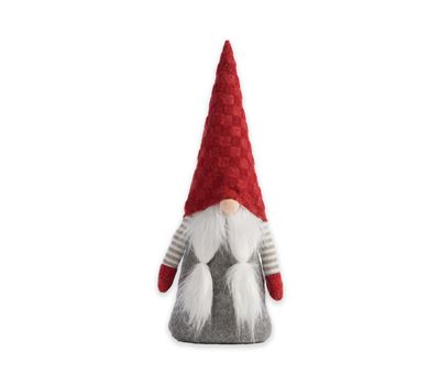 CHRISTMAS DOOR STOPPER GNOME RED HAT 40CM
