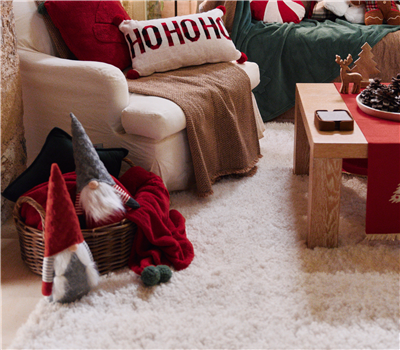 CHRISTMAS DOOR STOPPER GNOME RED HAT 40CM 3