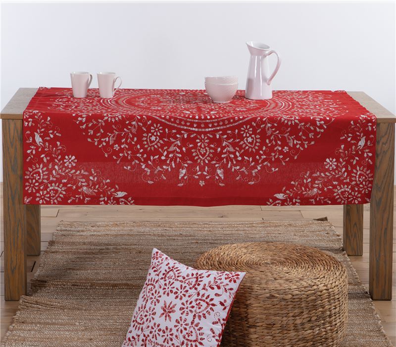 CHRISTMAS TABLECLOTH CELEBRATION 140X140