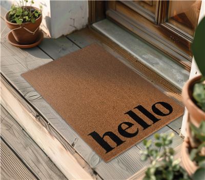 NEW! DOOR CARPET HELLO 45Χ75 1