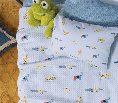 BABY COTBED BLANKET FUNTASTIC 110X150