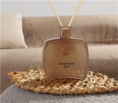 FRAGRANCE DIFFUSER WITH STICKS SANDALWOOD ROSE 200ml 1