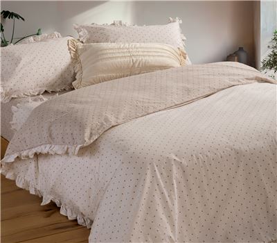 QUEEN SIZE COTTON PERCALE DUVET COVER SET PIOMBINO 240X230 1