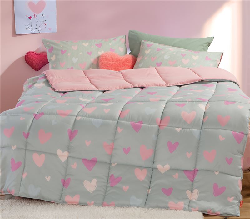 ΠΑΙΔΙΚΟ ΠΑΠΛΩΜΑ ΜΟΝΟ HEARTS ATTACK 160X220