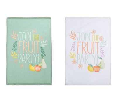 KITCHEN TOWEL VELOUR FRUIT PARTY 40X60 1