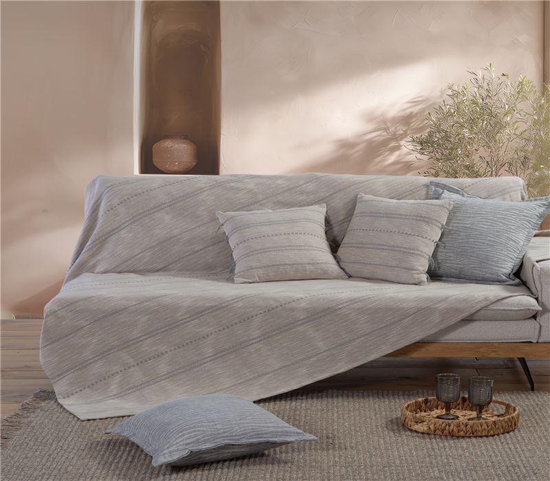 FOUR SEATER SOFA THROW BLEEZE 180Χ350