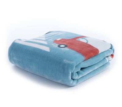 NEW! BABY COTBED BLANKET TRAFFIC 100Χ140 1