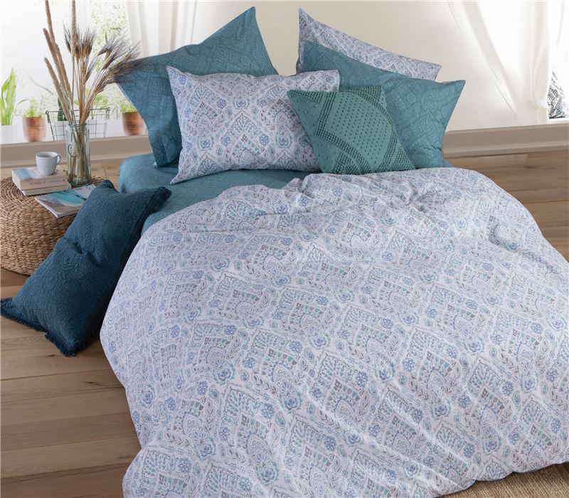 ΣΕΤ ΣΕΝΤΟΝΙΑ ΥΠΕΡΔΙΠΛΑ MARCH BLUE 240X270