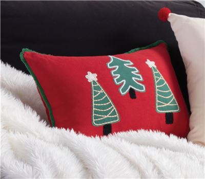 CHRISTMAS DECORATIVE CUSHION JINGLE BELLS 30X45 1