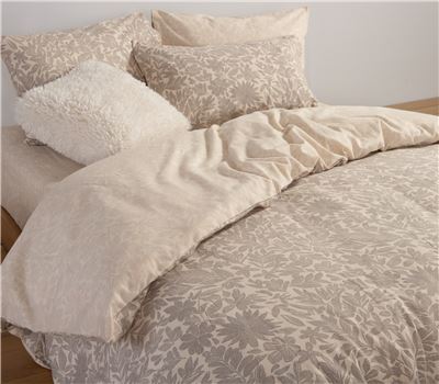 SINGLE SIZE FLANNEL DUVET COVER ISSUAL 160X230 2