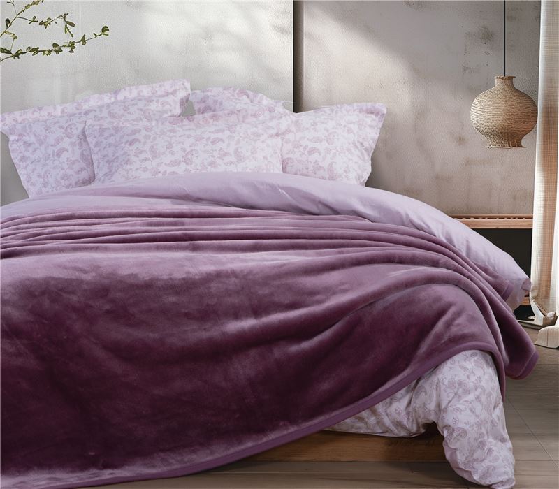 NEW! QUEEN SIZE VELOUR BLANKET LOFT 22