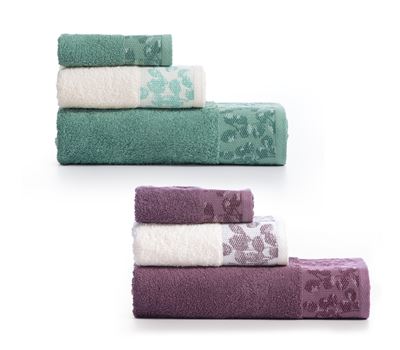 NEW! TOWELS 3 PCS SET ODETE