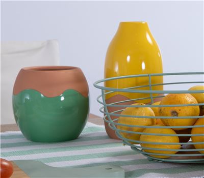 DECORATIVE VASE DOMAIN 14X14X13 1