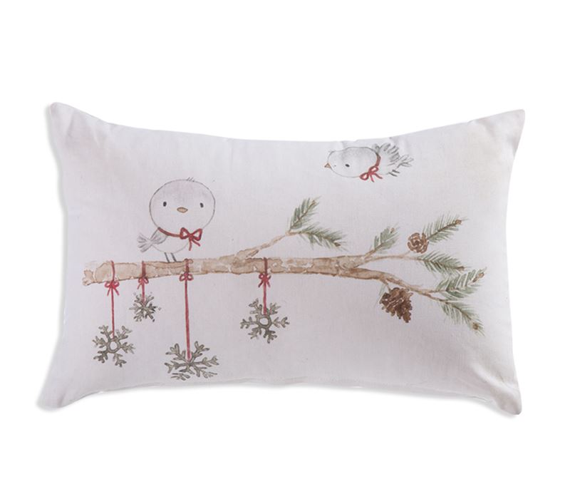 CHRISTMAS DECORATIVE CUSHION CHRISTMAS TWEET 30X45