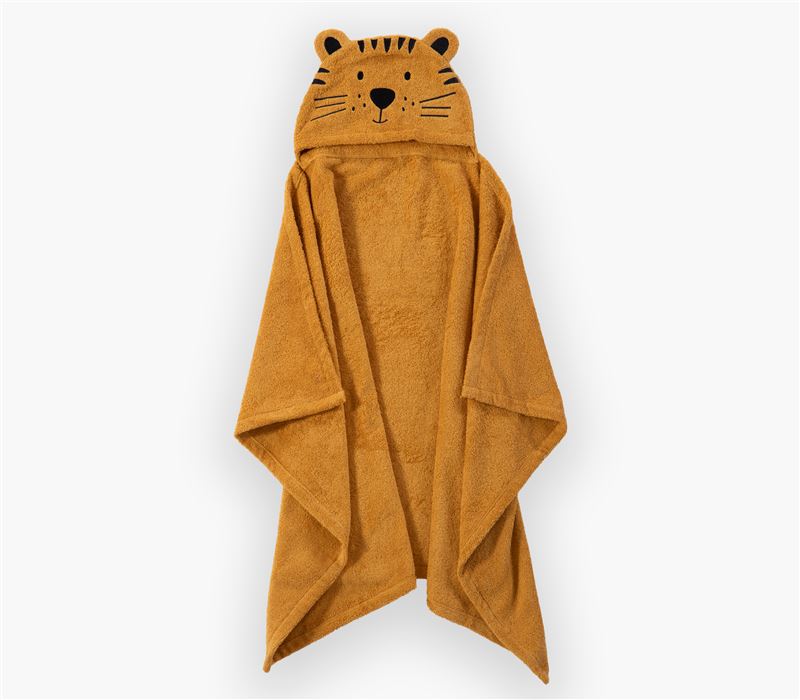 BABY BATH CAPE TIGER 70X120