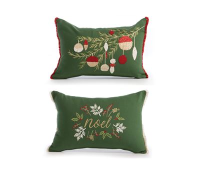 DECORATIVE CUSHION NOEL VERDE 30X45