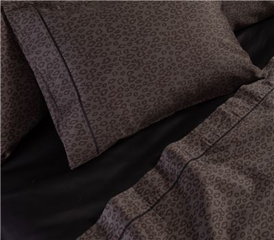 KING SIZE COTTON SATEEN BEDSHEETS SET LEONAR 270X280 2