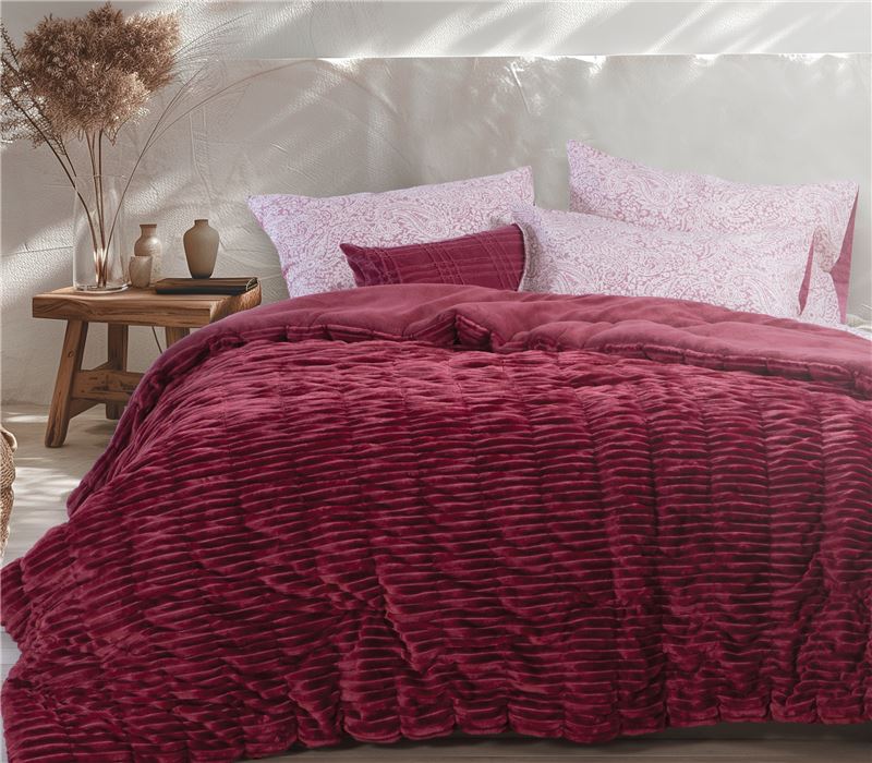 NEW! QUEEN SIZE BLANKET-DUVET COMPOSE 220Χ240