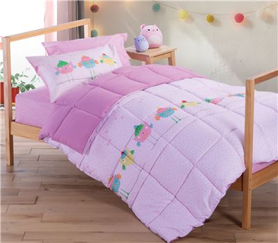 NEW! JUNIOR SINGLE SIZE DUVET TWEET SO SWEET-LOVELY 160X220