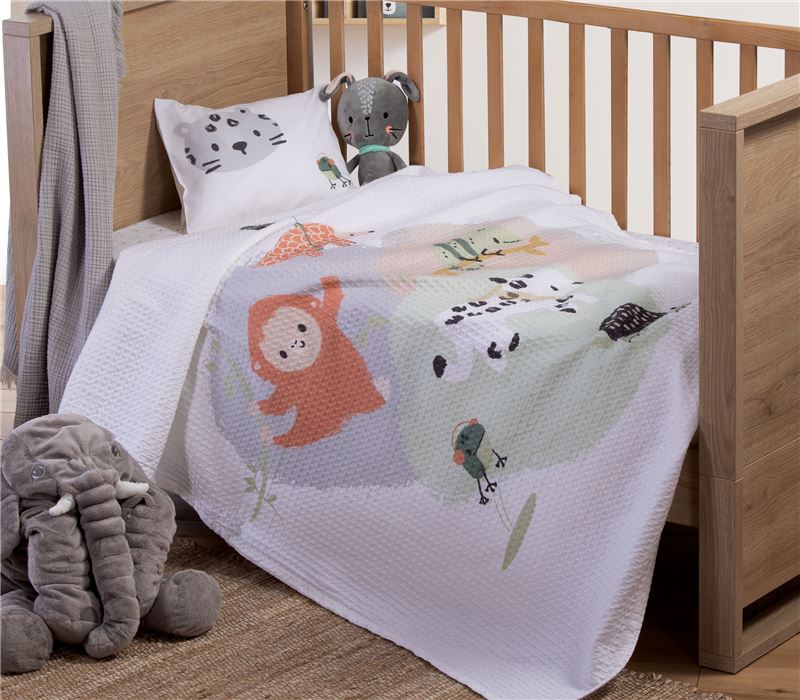 BABY CRADLE BLANKET SURVIVORS 80X110