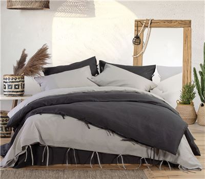 ΣΕΝΤΟΝΙ ΜΕΜΟΝΩΜΕΝΟ ΥΠΕΡΔΙΠΛΟ COTTON-LINEN 240X270