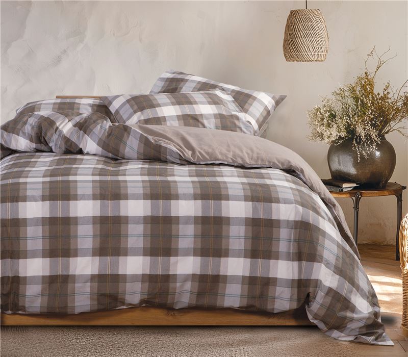 QUEEN SIZE COTTON DUVET COVER SET RACKET 240Χ230