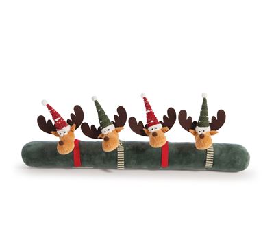 CHRISTMAS DOOR STOPPER 4 REINDEER 32X90
