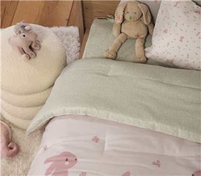 ΒΡΕΦΙΚΟ ΠΑΠΛΩΜΑ COUNTRY BUNNY 110Χ140 3