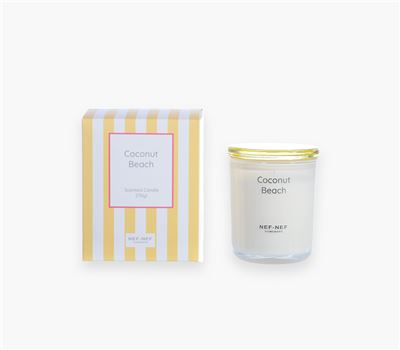 SCENTED CANDLE COCONUT BEACH 270gr 1
