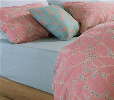 DOUBLE SIZE COTTON BEDSHEETS SET FLORIVA 200Χ270 2