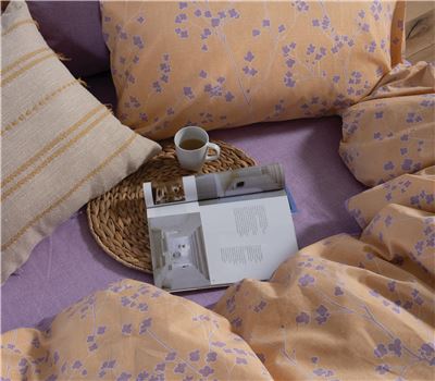 DOUBLE SIZE COTTON BEDSHEETS SET FLORIVA 200Χ270 3