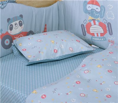 BABY COTBED FLAT SHEETS 3 PCS SET SUPER BOY 2
