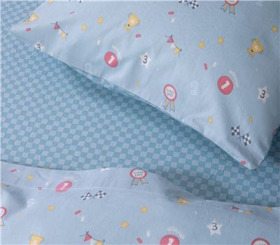 BABY COTBED FLAT SHEETS 3 PCS SET SUPER BOY 3