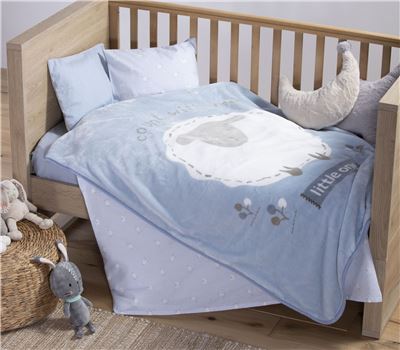 BABY COTBED BLANKET SWEET SHEEP 100X140 1
