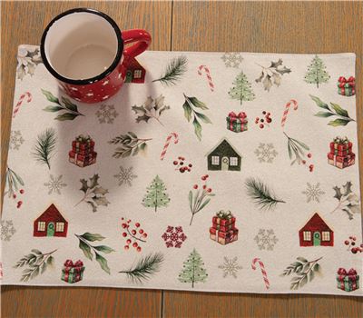 ΧΡΙΣΤΟΥΓΕΝΝΙΑΤΙΚΟ ΣΟΥΠΛΑ WHITE CHRISTMAS 33Χ48