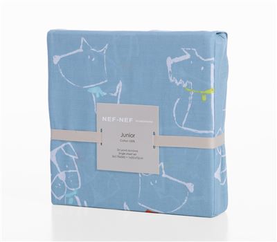 JUNIOR SINGLE SIZE BEDSHEETS SET DOG LIFE 170X260 3