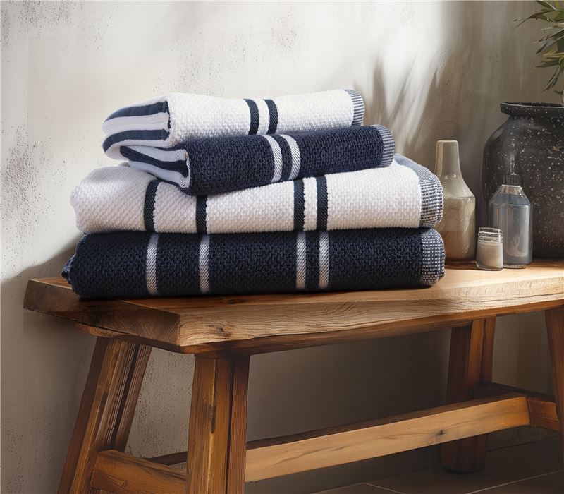 TOWELS 2 PCS SET SEA COAST