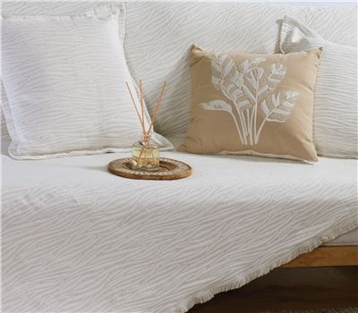 TWO SEATER SOFA THROW ZEBRA 170X250 2