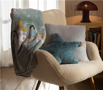 DECORATIVE PILLOW BABY STAR 45X45 1