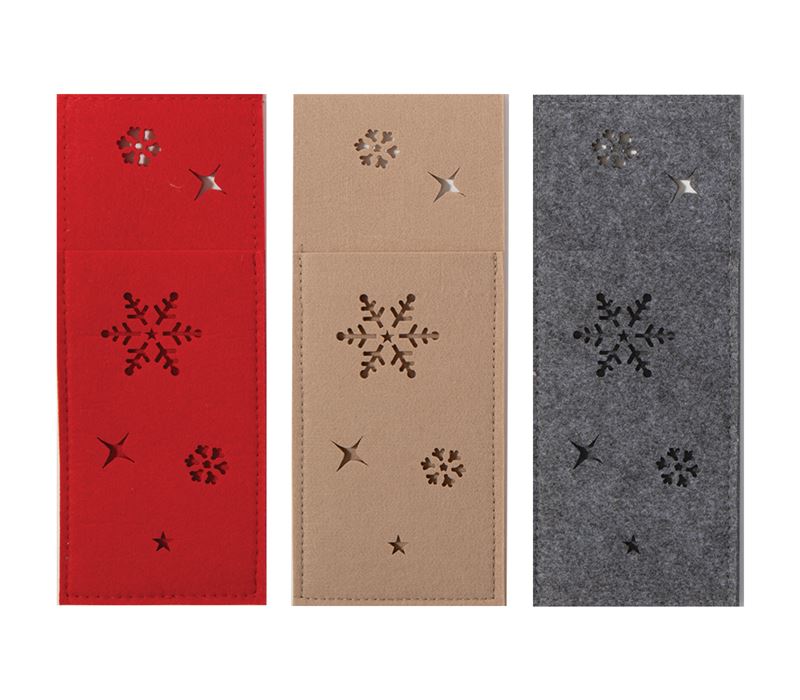 ΧΡΙΣΤΟΥΓΕΝΝΙΑΤΙΚΗ ΘΗΚΗ ΜΑΧΑΙΡΟΠΗΡΟΥΝΩΝ 2 ΤΜΧ SNOW FELT 