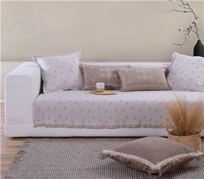 THREE SEATER SOFA THROW AMARANTA 170Χ300 1