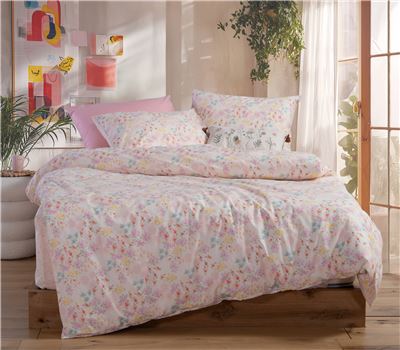 JUNIOR SINGLE SIZE BEDSHEETS SET BLOSSOM DAY 170X260