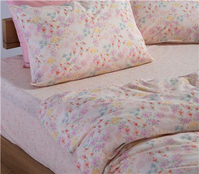 JUNIOR SINGLE SIZE BEDSHEETS SET BLOSSOM DAY 170X260 1